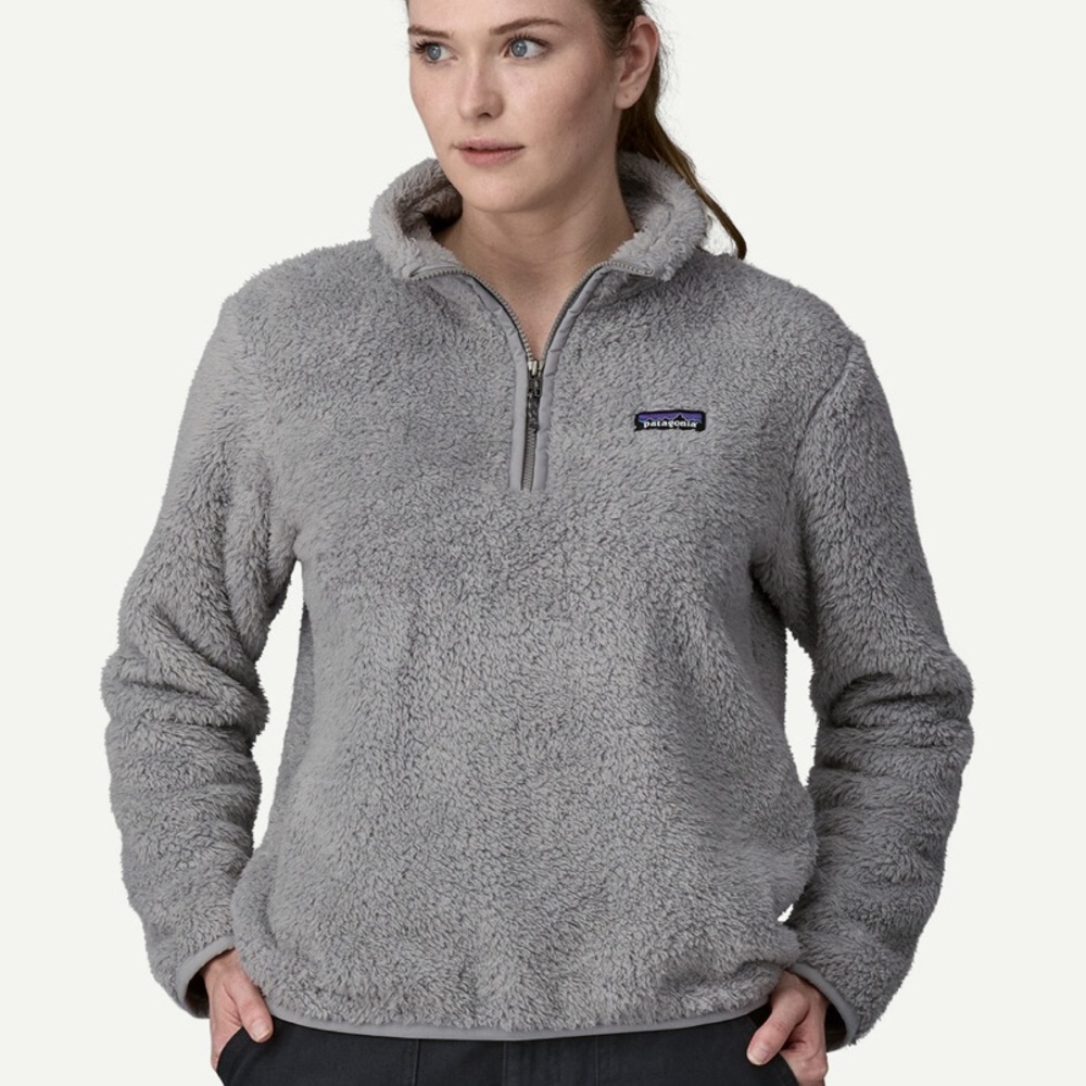 Patagonia Salt Grey Los Gatos 1/4-Zip Fleece - Picture 2 of 14